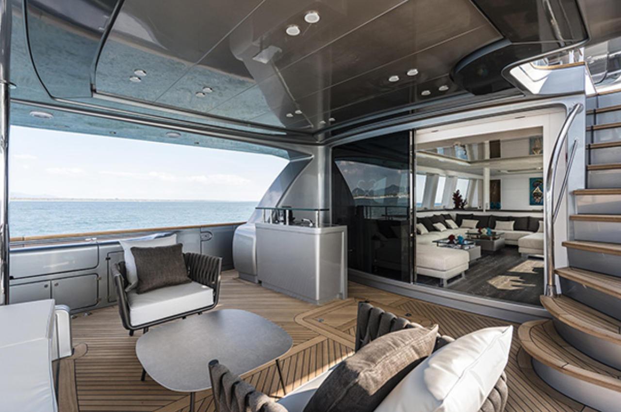 m/y SANDS - courtesy of GP yachts